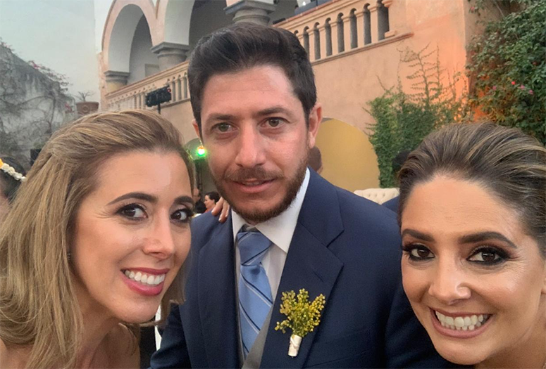 Ivonne, Jorge and Martha Rojas Rumilla