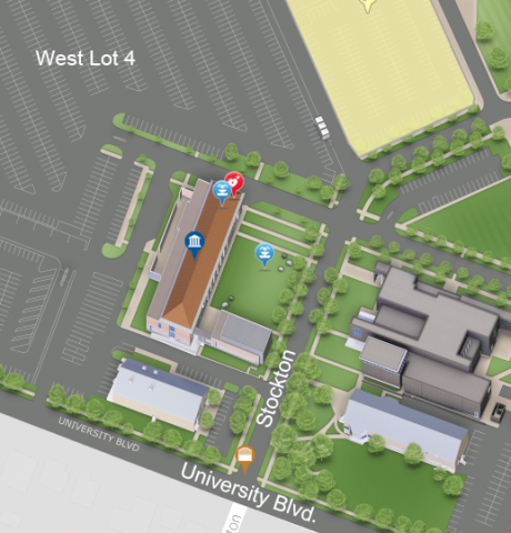 Map of West Lot 4 