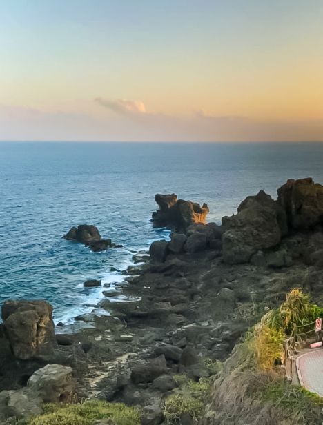 A view of Maobitou Rock in Kenting National Park, Taiwan