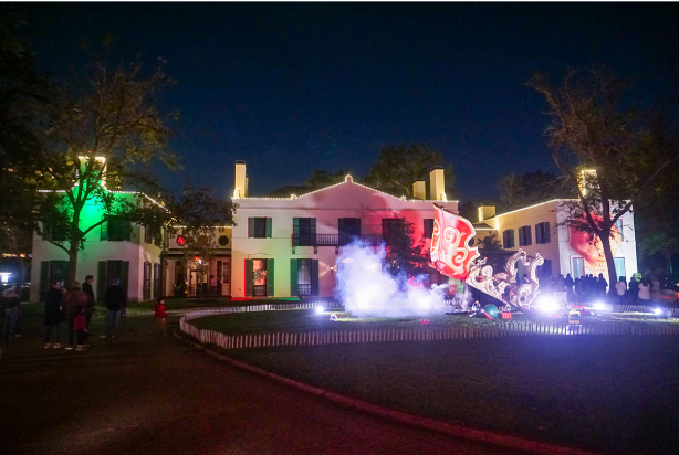 Bayou Bend Christmas Lights