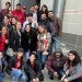 ESL Students outside of a Rockets Game