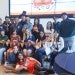 a group of international students celebrating Thanksgiving